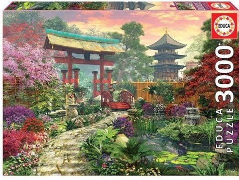 Quebra-Cabeça 24pçs Oriental Personalizado - Paisagem Oriental