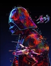 (2615) PINTURA EM TELA NUMERADA - DARTH VADER 1