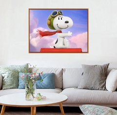 (1998) Pintura com Diamante - Snoopy 1 - 30x25 cm - comprar online