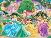 (1999) Pintura com Diamante - Princesas 3 - 40x30 cm