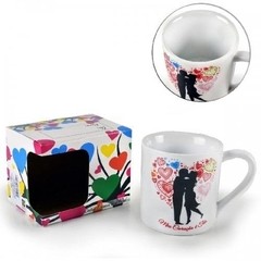 Caneca De Porcelana Red Love 240 Ml