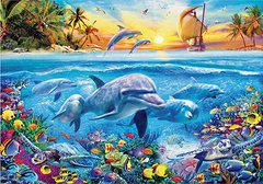(1352) Dolphin Paradise - 2000 peças - comprar online