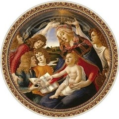 (1063) Madonna of the Magnificat; Botticelli - 525 peças - comprar online