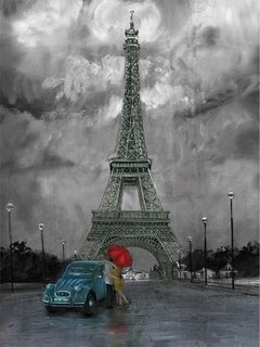 (1047) Love in Paris - 1000 peças - comprar online