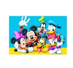 (2115) Pintura com Diamantes - Disney 8 - 30x20 cm