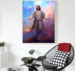 (2118) Pintura com Diamantes - Jesus 1 - 25x30 cm - comprar online