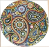 (2160) Pintura com Diamantes - Mandala 55 - 30x30 cm - Pedras Especiais