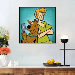 (2258) Pintura com Diamantes - Scooby-Doo - 35x35 cm - comprar online