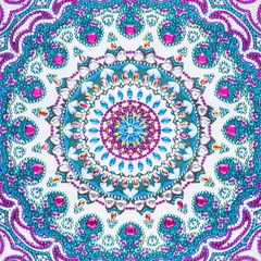 (2270) Pintura com Diamantes - Mandala do Amor - 30x30 cm - Pedras Especiais na internet