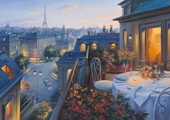 (1017) Noite Romântica em Paris; Lushpin - 1000 peças - comprar online