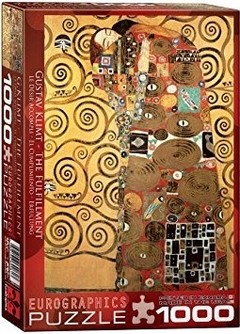 (1071) The Fulfillment; Klimt - 1000 peças - comprar online