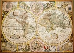 (165) Mapa Antigo (Old Map) - 3000 peças na internet