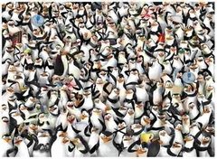 (1003) The Penguins of Madagascar; Impossible Puzzle - 1000 peças - comprar online