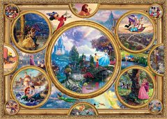 (1934) Collage Disney; Thomas Kinkade - 2000 peças - comprar online