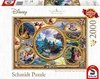 (1934) Collage Disney; Thomas Kinkade - 2000 peças