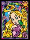 (2883) Pintura com Diamantes - Diy 5D Strass - Rapunzel em Mosaico - 30x40 cm