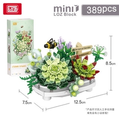 (2662) FLORES - MINI BLOCOS DE MONTAR - comprar online