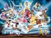 (1865) Pintura com Diamante - Disney's Magical Storybook - 40x30 cm