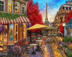(2400) Pintura em tela numerada - Paris