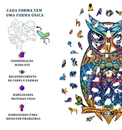 (2476) QUEBRA CABEÇA EM MADEIRA - MANDALA HORÓSCOPO na internet