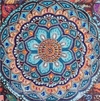 (2728) Pintura Com Diamantes - Diy 5D Strass - Mandala Da Paz - 30x30 cm - Pedras Especiais