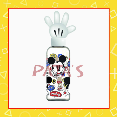 Botella de agua con figura Mickey