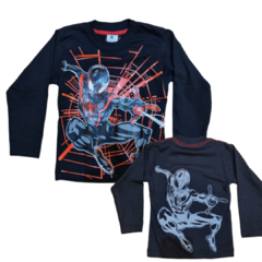 Remera Manga larga hombre araña - comprar online