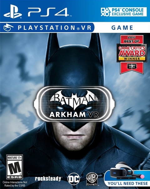 Batman Arkhan Vr PS4 Fisico