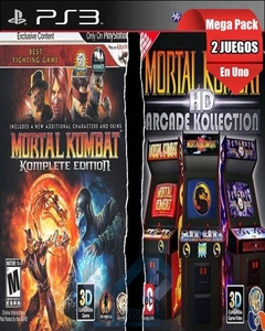 Combo Mortal Kombat Ultimate PS3 Digital