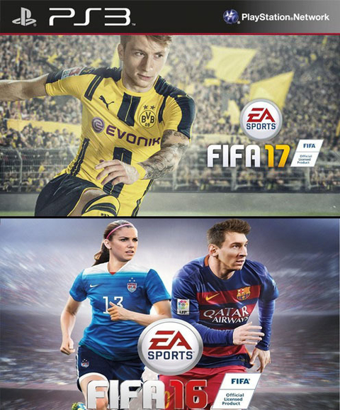 Combo FIFA 17 + FIFA 16 PS3 Digital