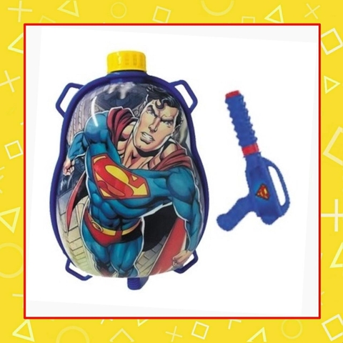 Mochila de agua superman