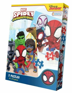 Puzzle 24 y 36 piezas- Spidey - comprar online