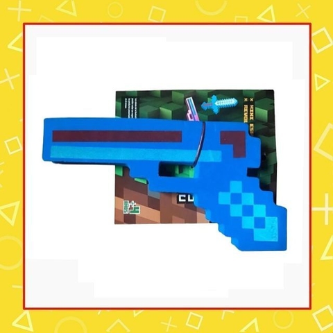 Pistola azul Minecraft