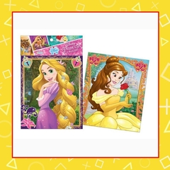 Puzzle de Princesas Disney X2 de 6 y 9 piezas