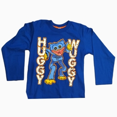 Remera Manga larga de Huggy Wuggy Azul - comprar online