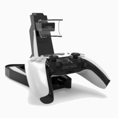 Base Doble Cargadora Joystick PS5 Con Luz - comprar online