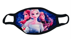 Barbijo de tela frozen - comprar online