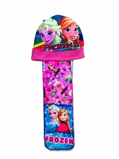 combo de gorro y bufanda de frozen - comprar online