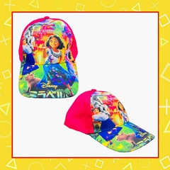 Gorra Estampada de encanto- fucsia