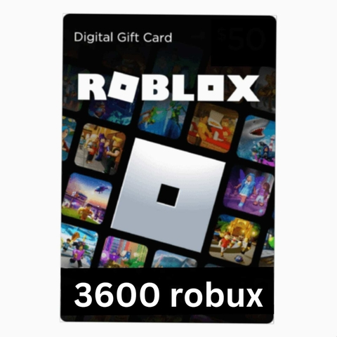 CODIGO ROBLOX 3600 robux