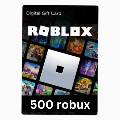 CODIGO ROBLOX 500 robux