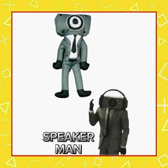 Peluche speaker man- skibidi toilet