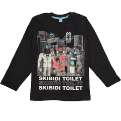 Remera Manga larga de Skibidi Toilet - comprar online