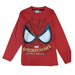 Remera Manga larga Spiderman Homecoming Roja - comprar online