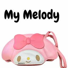 CARTERA MEDIANA CUERINA DE SANRIO! KUROMI HELLO KITTY MY MELODY CINAMONROLL - Pata´s