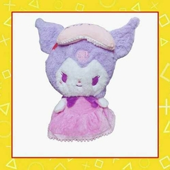 Peluche Kuromi vestido rosa