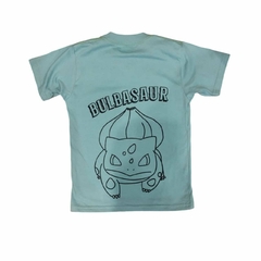 Remera Bulbasaur Manga corta en internet