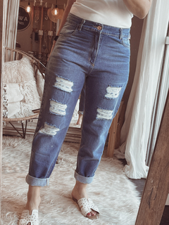 Jean Mom Arison con roturas - comprar online