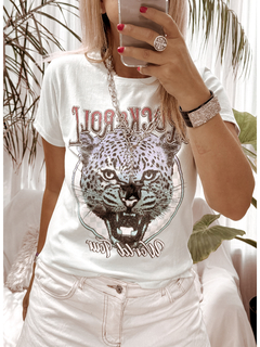 Remera TIGRE WORLD TOUR BLANCA Oliwa Clothes