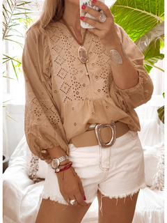 Blusa Carol Camel